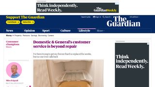 Domestic & General's customer service is beyond repair | Money | The ...