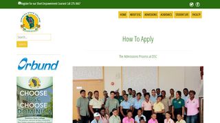 How to Apply | Dominica State College
