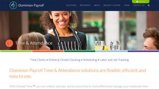 Dominion Payroll | Time & Attendance