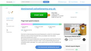 Access dominomail.salvationarmy.org.uk.