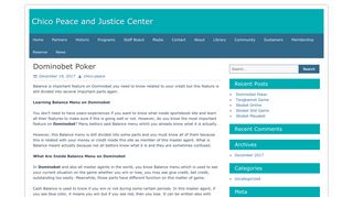 Dominobet Poker – Chico Peace and Justice Center