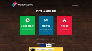 Domino's Online Ordering - Domino's Pizza