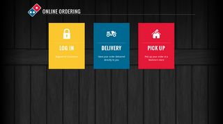 Domino's Online Ordering