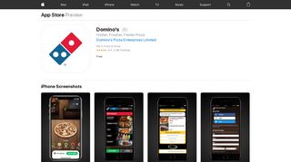 Domino's on the App Store - iTunes - Apple