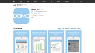 Domo, Inc. on the App Store - iTunes - Apple