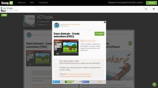 Domo Animate - Create animations [FREE] | ICToo... - Scoop.it