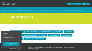 Student Links - Doncaster College and University Centre