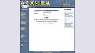 Log in - Done Deal Pro