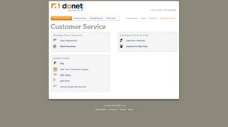 donet - Customer Service