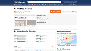 DonnaPlay Reviews - 225 Reviews of Donnaplay.com | Sitejabber