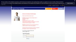 Log-In to Your Campaign - United Way
