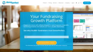 Fundraising Software for NonProfit Donor Management by DonorPerfect