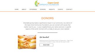 Donors – Cape Coral Community Foundation