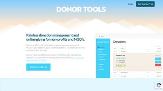 Donor Tools: Donation Management Software