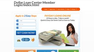 Dollar Loan Center Member Login/index.html - Dontbebroke Com ...