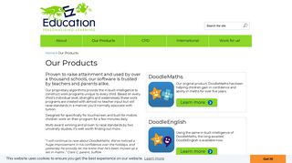 Our Products - EZ Education