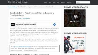 DoorDash driver requirements? How to become a DoorDash driver ...