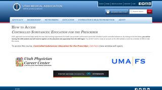 Controlled Substances Course - Utah Medical Association