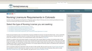 Colorado Nursing License Requirements | CO - NursingLicensure.org