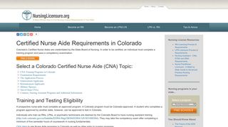 How to Become a CNA in Colorado | CNA Requirements in CO