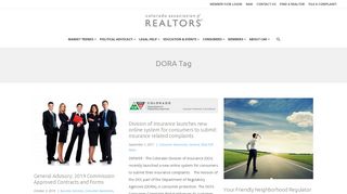 DORA – Colorado Association of REALTORS
