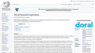 Doral Financial Corporation - Wikipedia