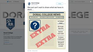 Doral College on Twitter: 