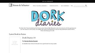 Dork Diaries - SimonandSchuster.net