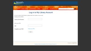 Login - Capita Libraries
