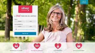 SilverSingles | The Exclusive Dating Site for 50+ Singles