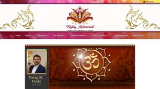 Parag Doshi Login - Bloomfield, New Jersey | Ruby Memorial