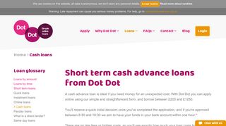 Online cash loans | Simple Application | Dot Dot Loans