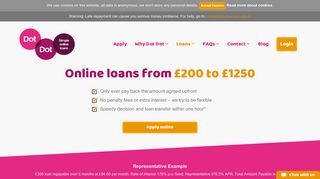 Instalment Loans Online | Dot Dot Loans