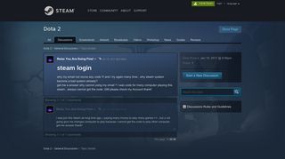 steam login :: Dota 2 General Discussions - Steam Community