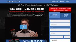 FREE BOOK - DotComSecrets, The Underground Playbook For ...