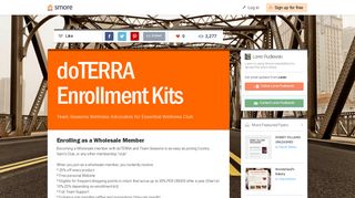 doTERRA Enrollment Kits | Smore Newsletters