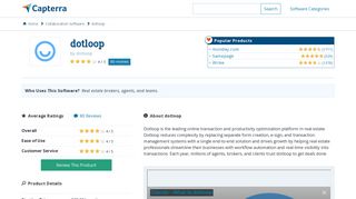 dotloop Reviews and Pricing - 2019 - Capterra