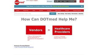 New and Used Medical Equipment, Hospital Equipment ... - DOTmed