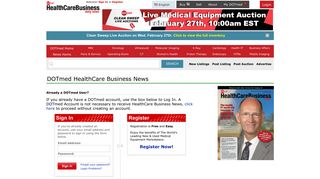 DOTmed.com - Medical Equipment Industry News