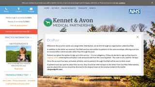 DotPost - Kennet and Avon Medical Partnership - Marlborough