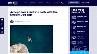 Accept dares and win cash with the Double Dog app | Built In Austin