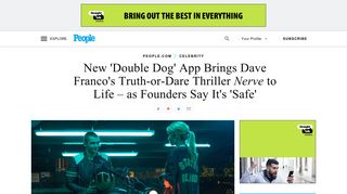 New Double Dog App Brings Truth-or-Dare Film Nerve to Life - People