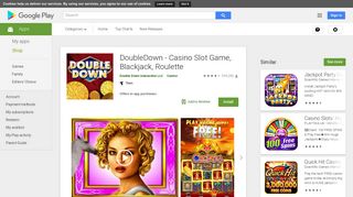DoubleDown - Casino Slot Game, Blackjack, Roulette - Apps on ...