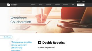 Double Robotics | telepresence robots with live to enable remote ...