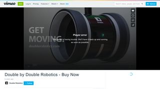 Double by Double Robotics - Buy Now on Vimeo