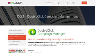 DCM - DoubleClick Campaign Management - Total Media Group