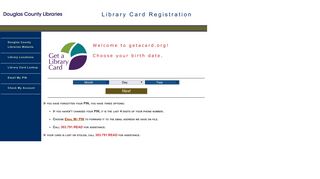 Get a Card @ Douglas County Libraries