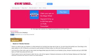 Dove Bingo | Up to 500 Free Spins on Fluffy Favourite | Spin The