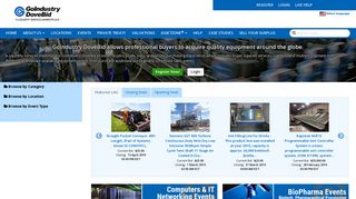 GoIndustry DoveBid: Surplus Equipment Auctions
