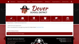 Dover School District - Health Services Department